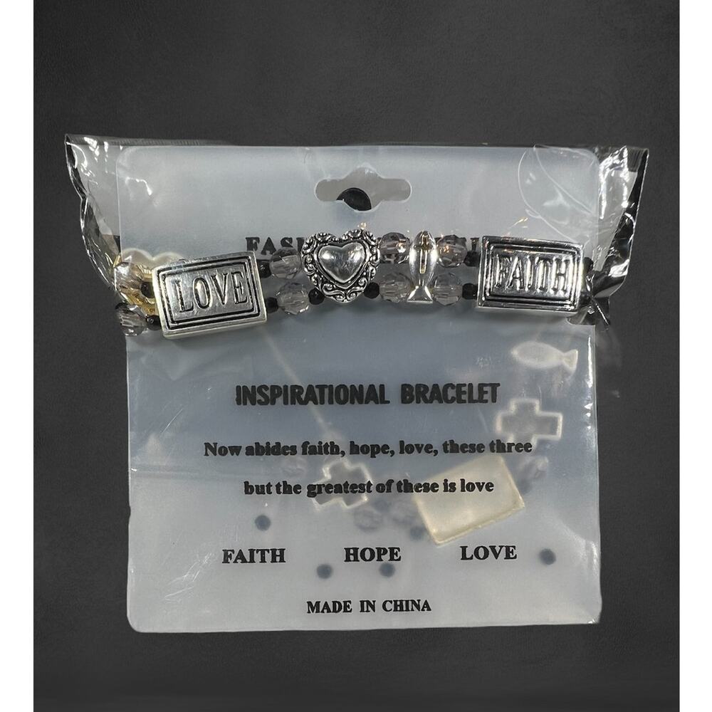 Jewelry Making Beads Broken Inspirational Bracelet Perfect for Repurposing Reuse